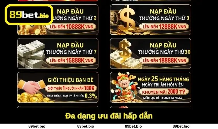 Đa dạng ưu đãi hấp dẫn