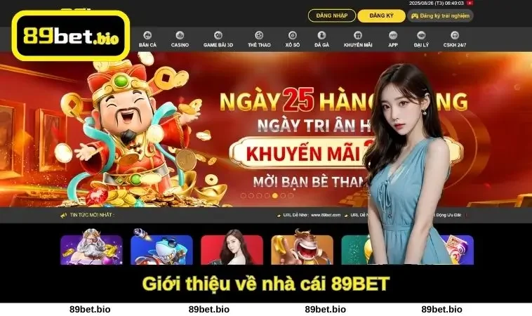 Giới thiệu về nhà cái 89BET