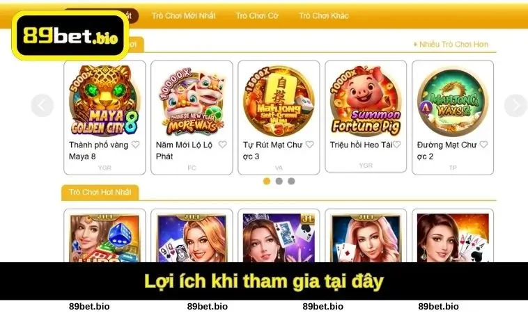 Lợi ích khi tham gia tại đây