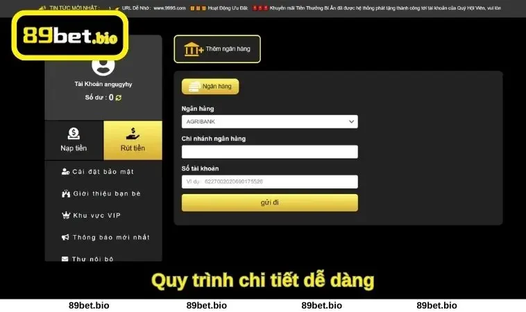Quy trình chi tiết dễ dàng