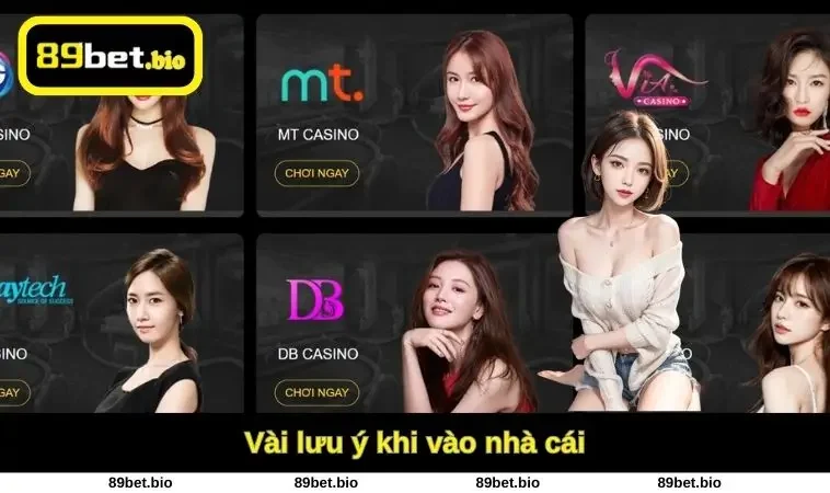 Vài lưu ý khi vào nhà cái